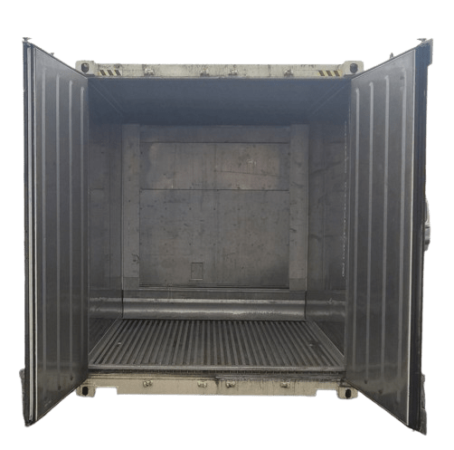 Inside 10 foot used refrigerated reefer container for sale or rent in Antwerp by ContainerID
