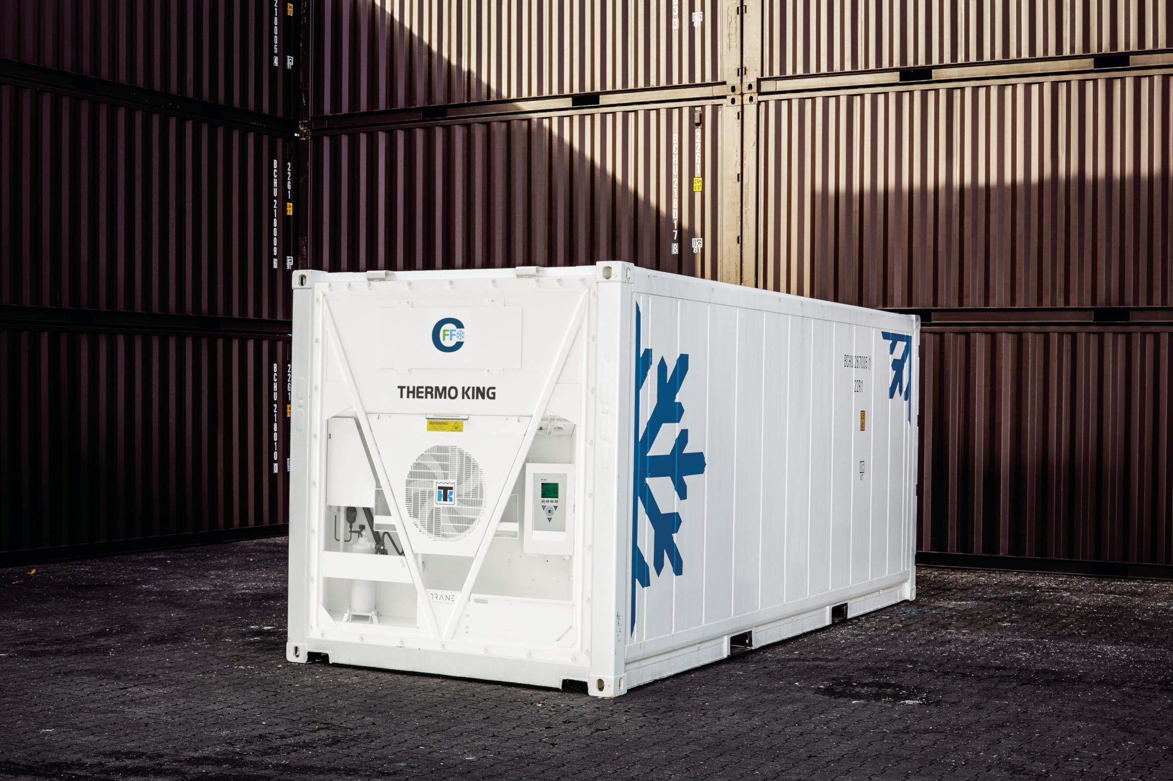 Thermo Kings Reefer container fresh and frozen for sale or hire in Antwerp, Belgium by ContainerID